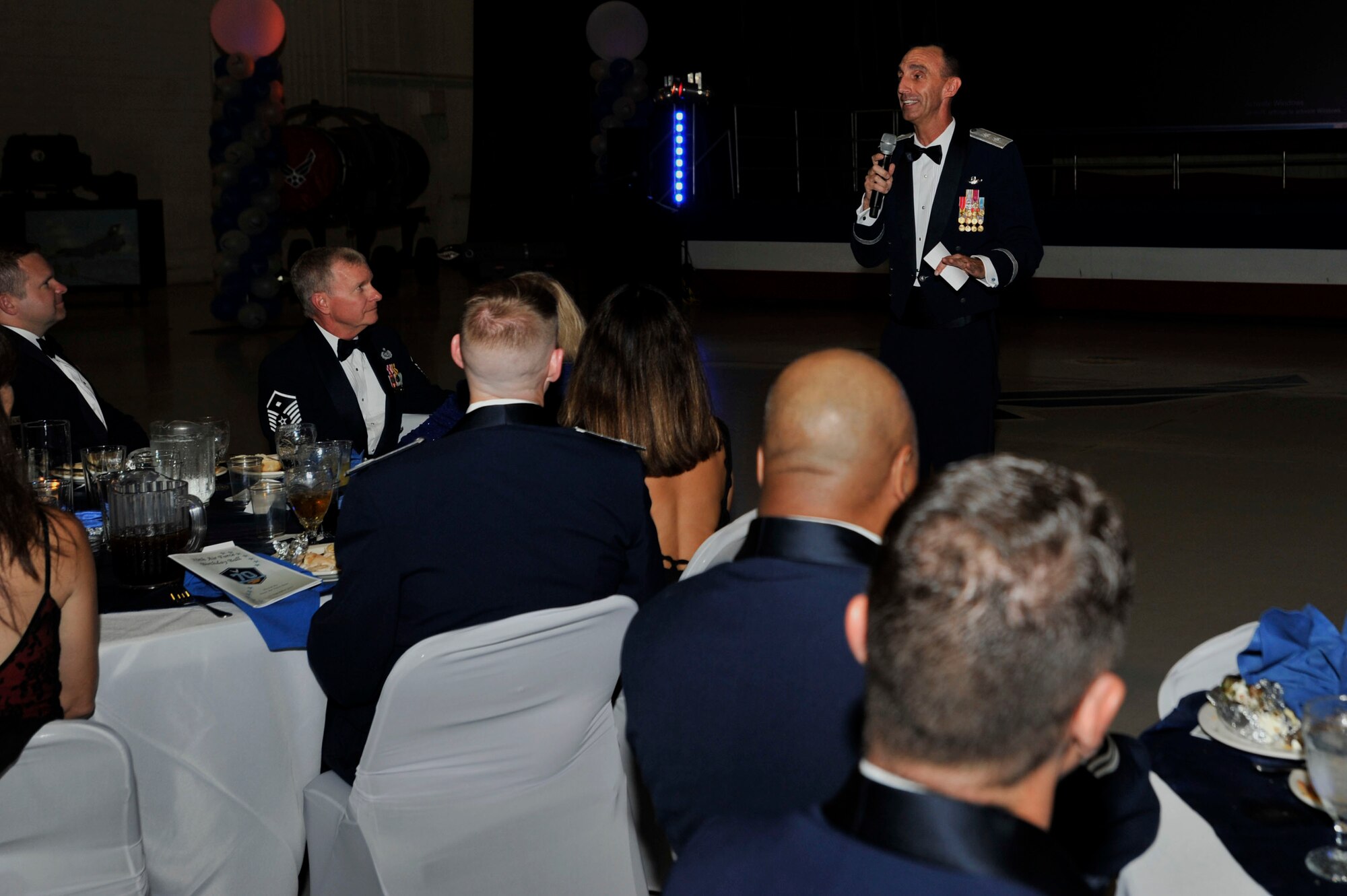 The attendees of the Shaw 2017 Air Force Ball celebrated the Air Force’s 70th birthday and Shaw AFB’s 76th anniversary.