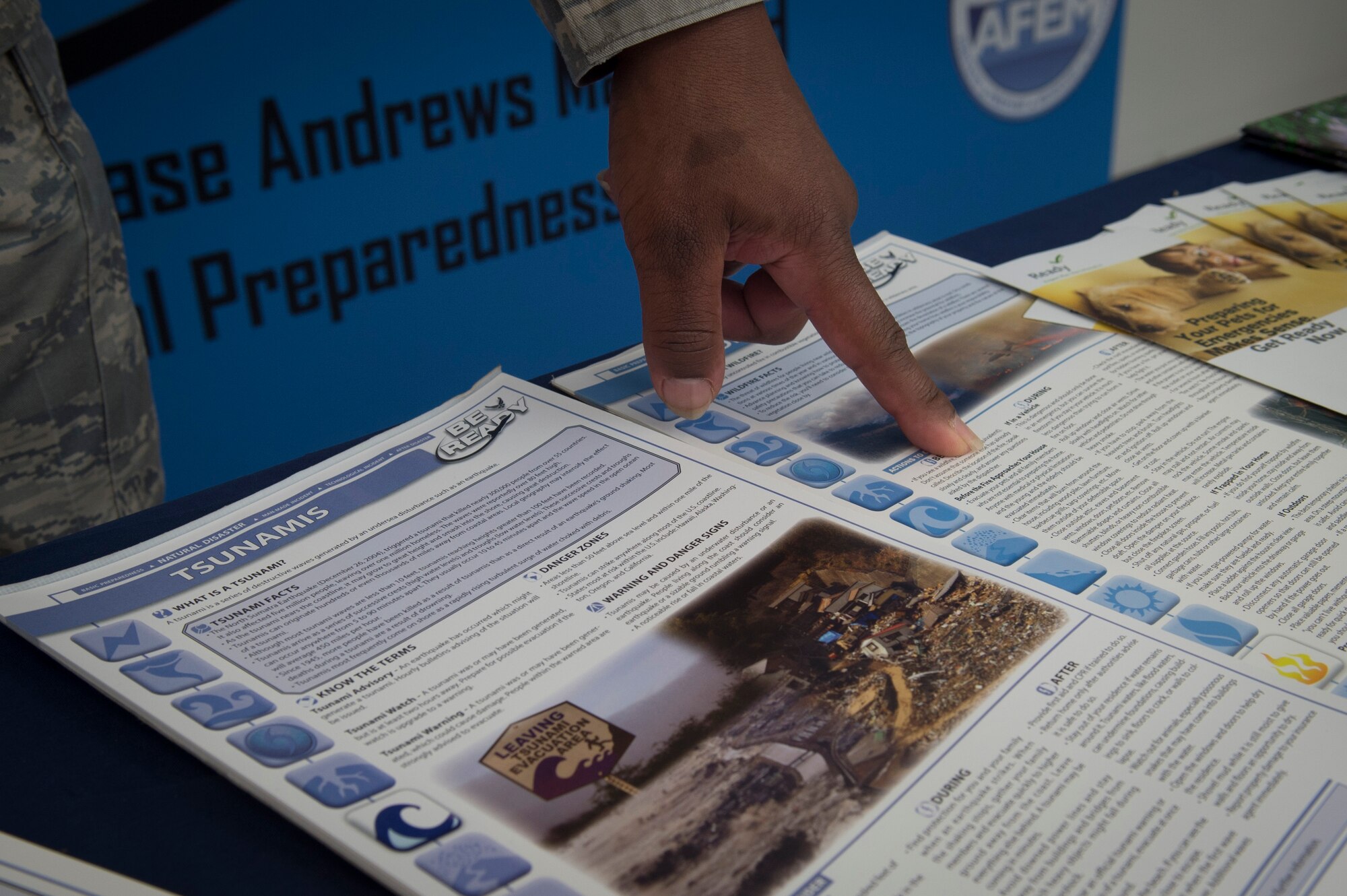 11th CES educates JBA during National Preparedness Month
