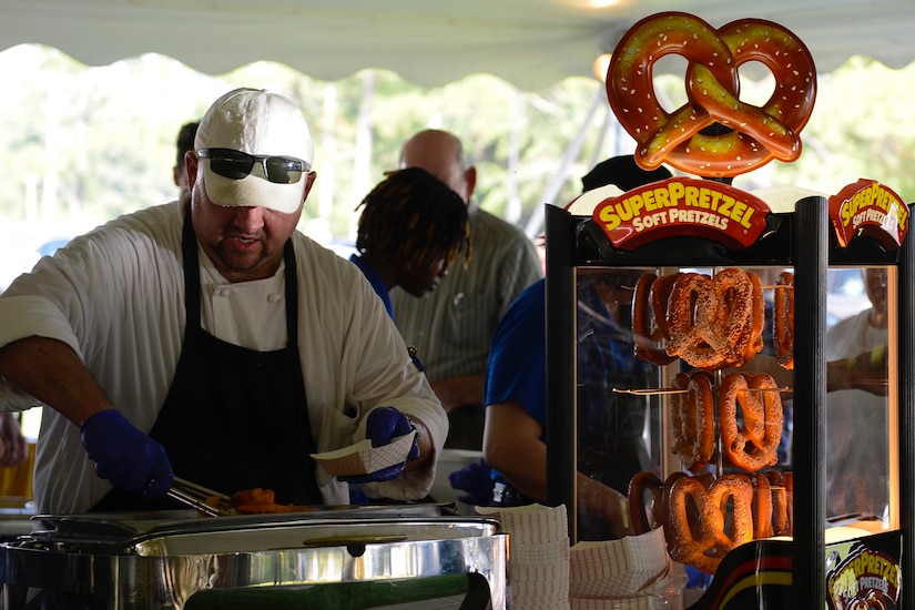 The 633rd Force Support Squadron hosted an Oktoberfest celebration at Joint Base Langley-Eustis, Va., Sept. 22, 2017.