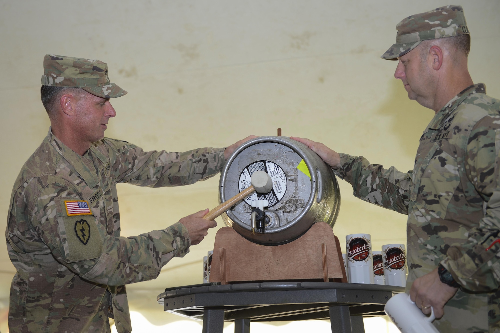 The 633rd Force Support Squadron hosted an Oktoberfest celebration at Joint Base Langley-Eustis, Va., Sept. 22, 2017.