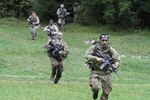 CONG Soldiers train along side Slovenian partners