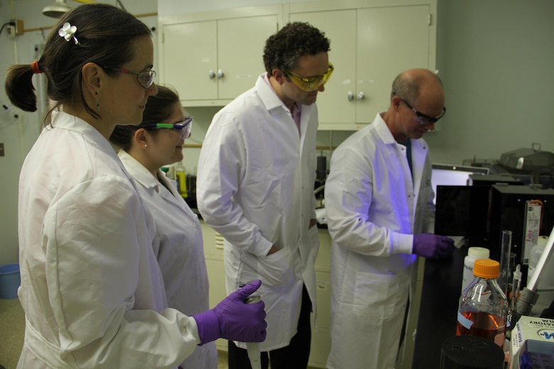 Engineer Center labs work together on project