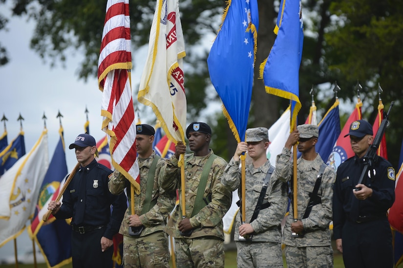 The 733rd Mission Support Group hosted a change of responsibility ceremony at Joint Base Langley-Eustis, Va., Sept. 27, 2017.