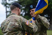 The 733rd Mission Support Group hosted a change of responsibility ceremony at Joint Base Langley-Eustis, Va., Sept. 27, 2017.