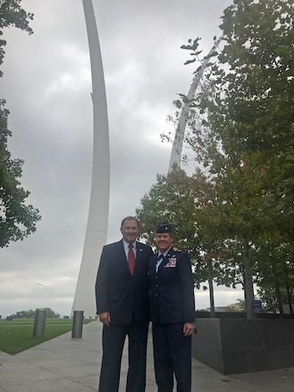 Utah Governor and UTANG Commander meet with AF leadership in D.C.