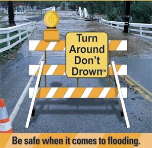 The Texas Department of Transportation reminds motorists to “Turn Around Don’t Drown” in hopes of educating drivers before they do something they may regret.