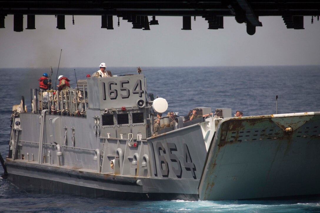 The 26th MEU is supporting Federal Emergency Management Agency, the lead federal agency, in helping those affected by Hurricane Maria to minimize suffering and is one component of the overall whole-of-government response effort.