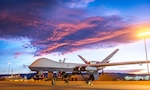 MQ-9 Reaper remotely piloted aircraft at Holloman Air Force Base, New Mexico, December 16, 2016