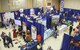 Local exhibitors, from a variety of San Angelo businesses, showcase their organizations at the McNease Convention Center in San Angelo, Texas, Sept. 27, 2017. The San Angelo Chamber of Commerce held its 26th business expo representing companies in a large range of services from healthcare to technology. (U.S. Air Force photo by Airman Zachary Chapman/Released)