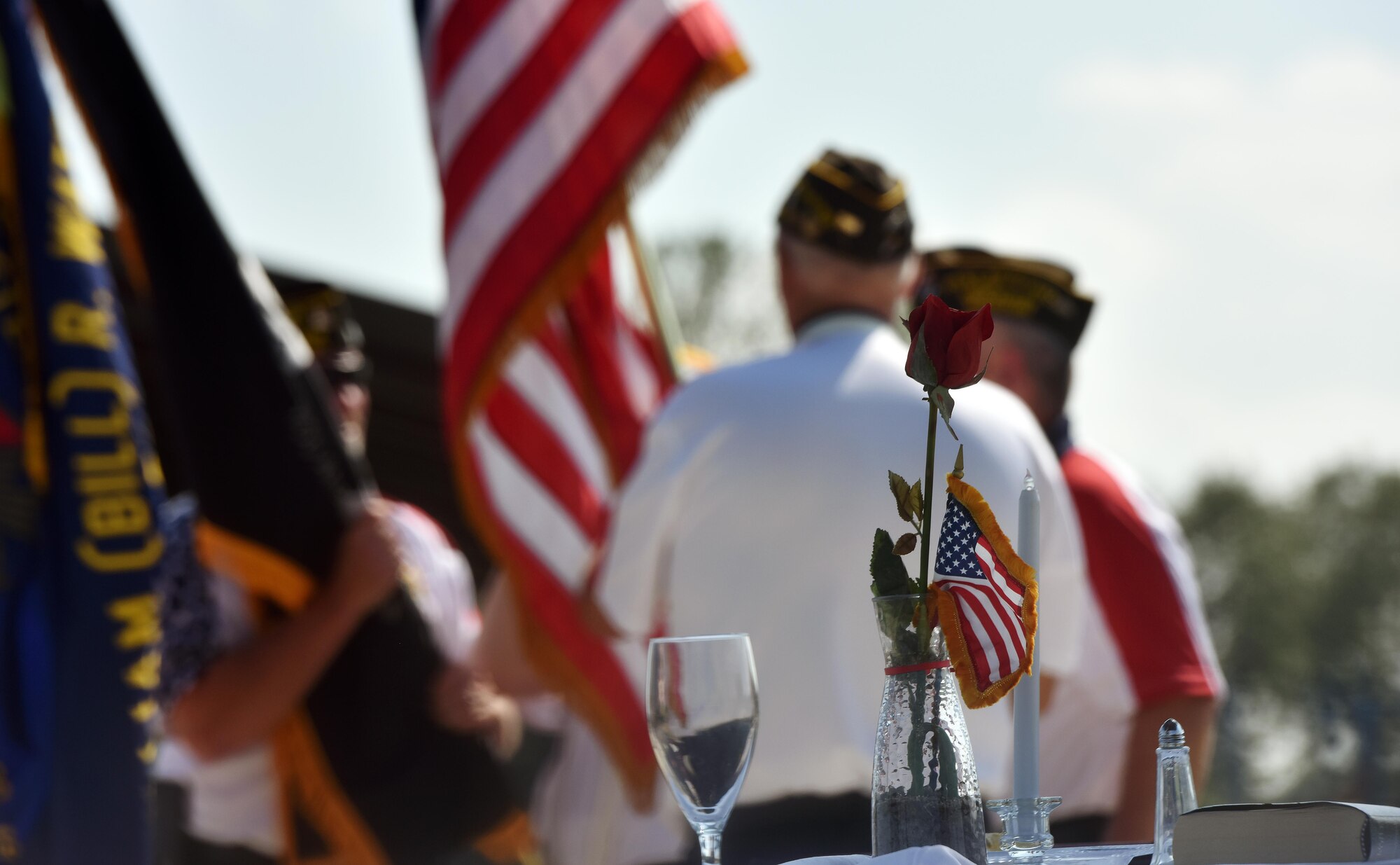 A remembrance ceremony was held in honor of National MIA/POW Recognition Day at Whiteman Air Force Base, Mo., Sept. 21, 2017.