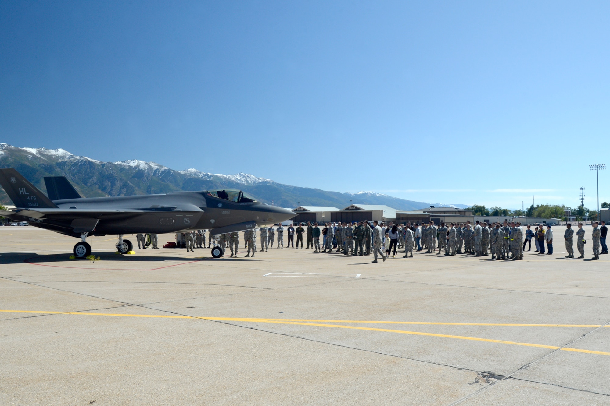 First F-35A arrives for the 4th FS/AMU