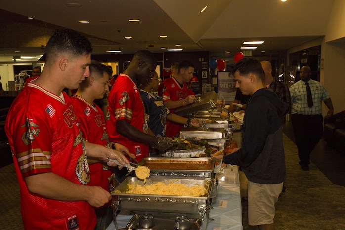 US service members celebrate end of summer