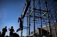 Tech. Sgt. Vanessa Spry, an Alpha Warrior competitor, navigates an obstacle during a qualifying run through an Alpha Warrior battle rig, Sept. 27, 2017, at Moody Air Force Base, Ga. The Alpha Warrior program was adopted by the Air Force in support of the Comprehensive Airmen Fitness pillars: mental, social, physical and spiritual. (U.S. Air Force photo by Airman 1st Class Daniel Snider)