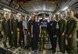 U.S. Ambassador to Mexico Roberta Jacobson (center) poses for a photo Sept. 23 with members of the 21st Airlift Squadron, a Mexican police corps officer and commandant of the Mexican marine corps Vice Admiral Rafael Lopez Martinez (center, left) on a C-17 Globemaster III from Travis Air Force Base, Calif., that was flown to Benito Juárez International Airport, Mexico City, Mexico on a humanitarian relief mission. At the request of the Mexican government, the C-17 and its six-member crew assisted U.S. efforts to provide aid to Mexico by airlifting over 130,000 pounds of food, water, hygiene and medical supplies to Mexico City and Oaxaca after a 7.1-magnitude earthquake struck the area Sept. 19. (U.S. Air Force photo / 2nd Lt. Sarah Johnson)