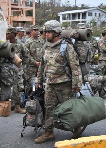 Puerto Rico Guard Soldiers return home