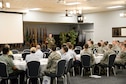 Newly arrived Airmen learn about opportunities at new base