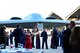 Members of Team Whiteman gather to commemorate the 70th anniversary of the U.S. Air Force at Whiteman Air Force Base, Mo., Sept. 23, 2017.