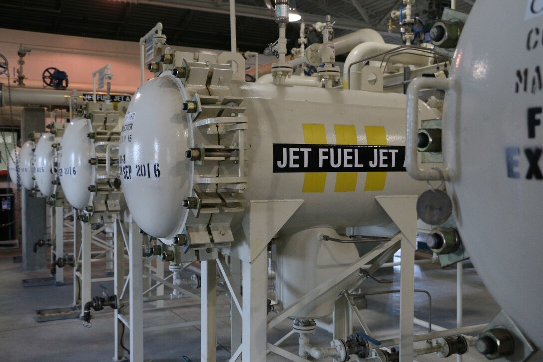 Jet fuel containers