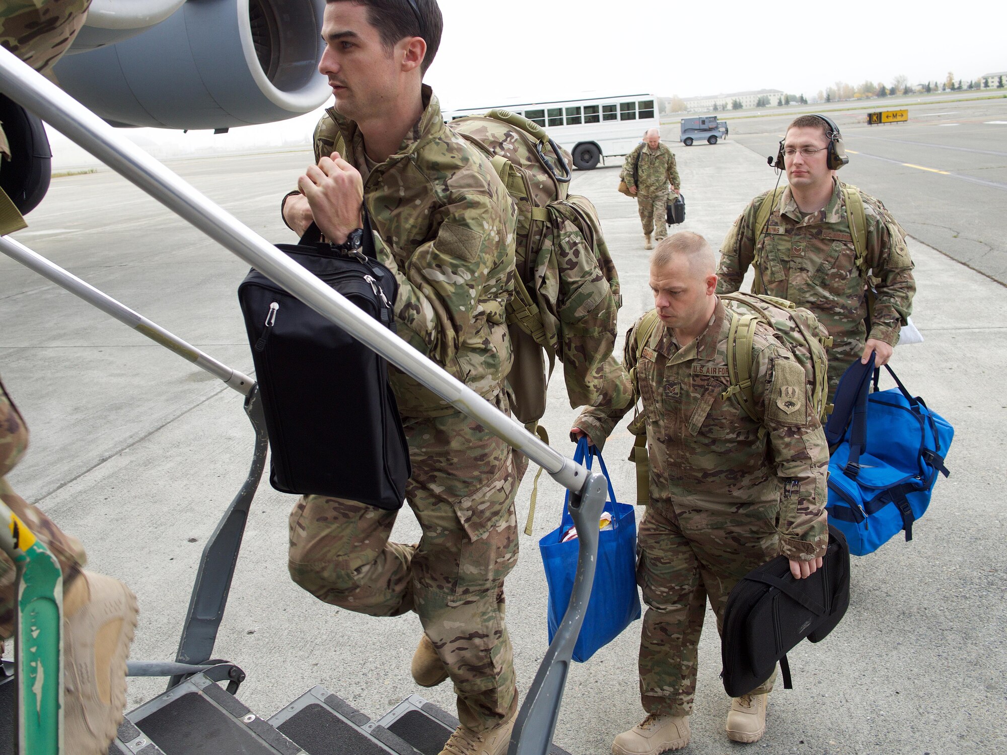 Alaska Air National Guardsmen deploy to Southwest Asia