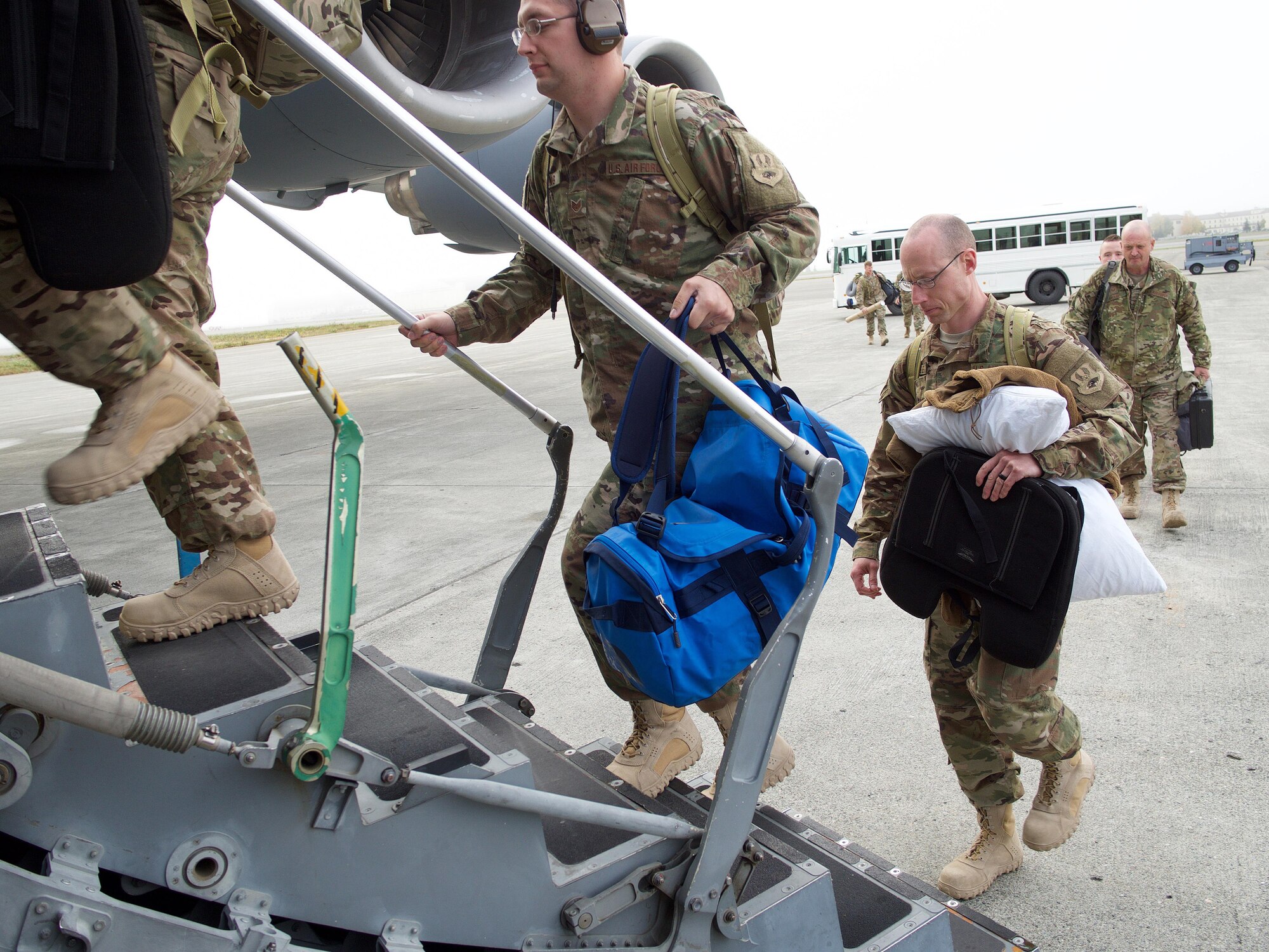 Alaska Air National Guardsmen deploy to Southwest Asia