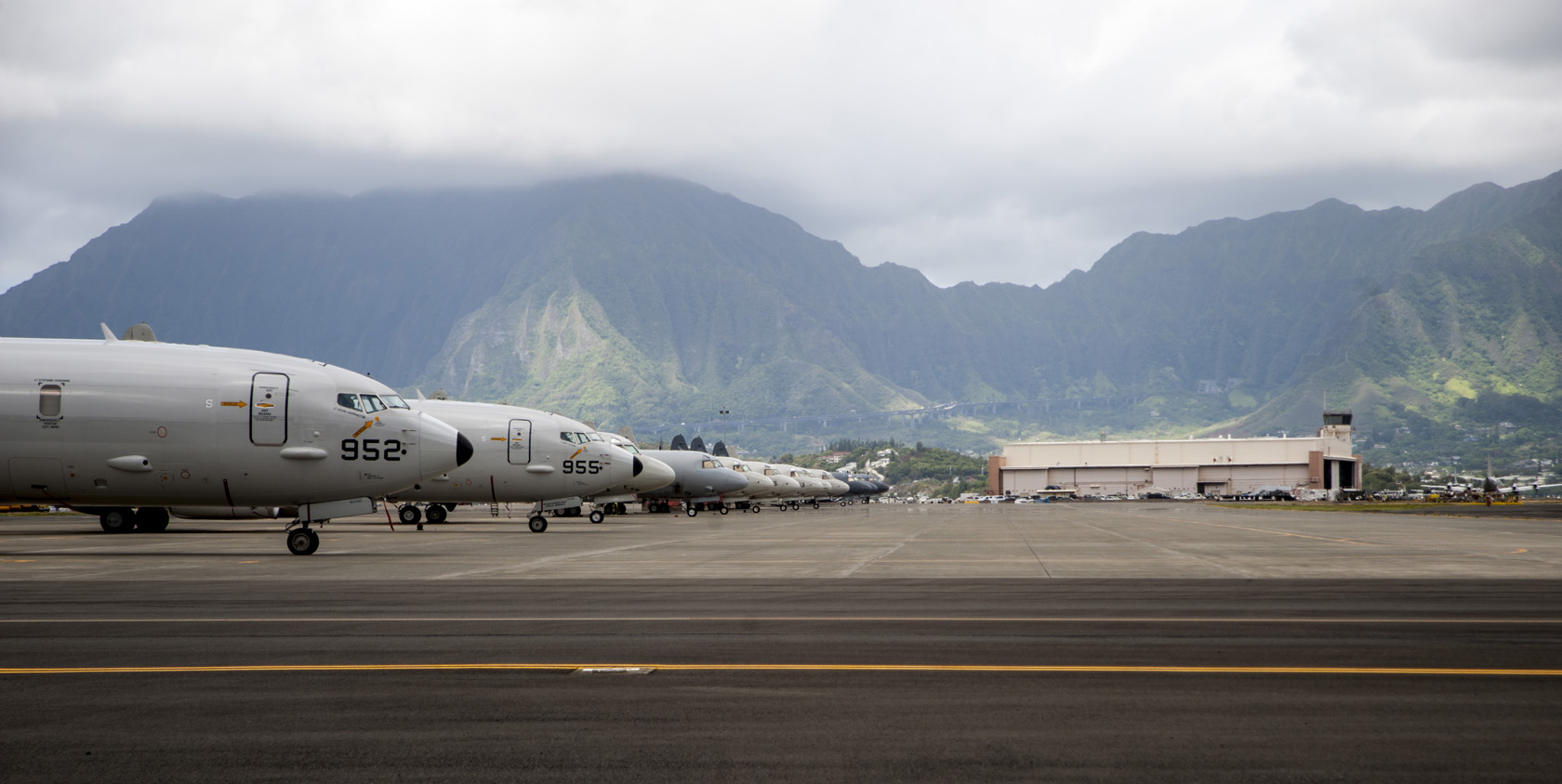 P 8 Poseidon Aircraft From Patrol Squadron 4 Arrive In Hawaii For Rotational Deployment