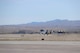 An F-15C Eagle piloted by Col. Brian “Spiderman” Kamp, Air National Guard advisor to the Air Force Warfare Center, takes off from the runway September 27, 2017, at Nellis Air Force Base, Nevada. Kamp’s 4,000 flight-hours is equivalent to more than 165 continuous days piloting the F-15C. (U.S. Air Force photo by Susan Garcia/Released)