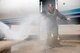 Col. John Cline, deputy director of operations, Air Force Special Operations Command, gets sprayed with water