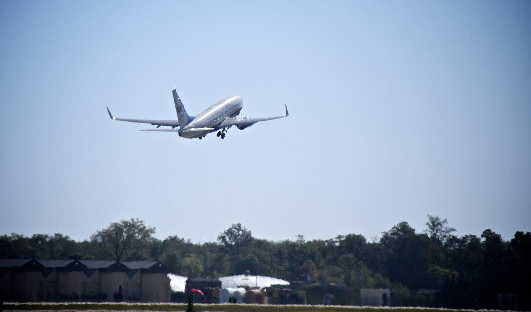 Launching planes requires team work
