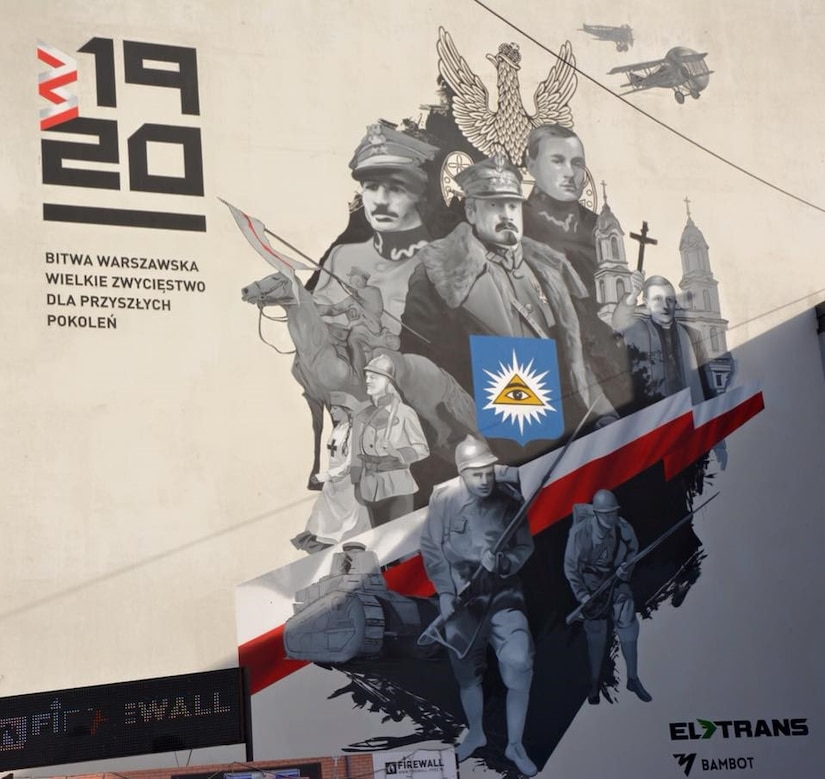 Battle of Warsaw Mural