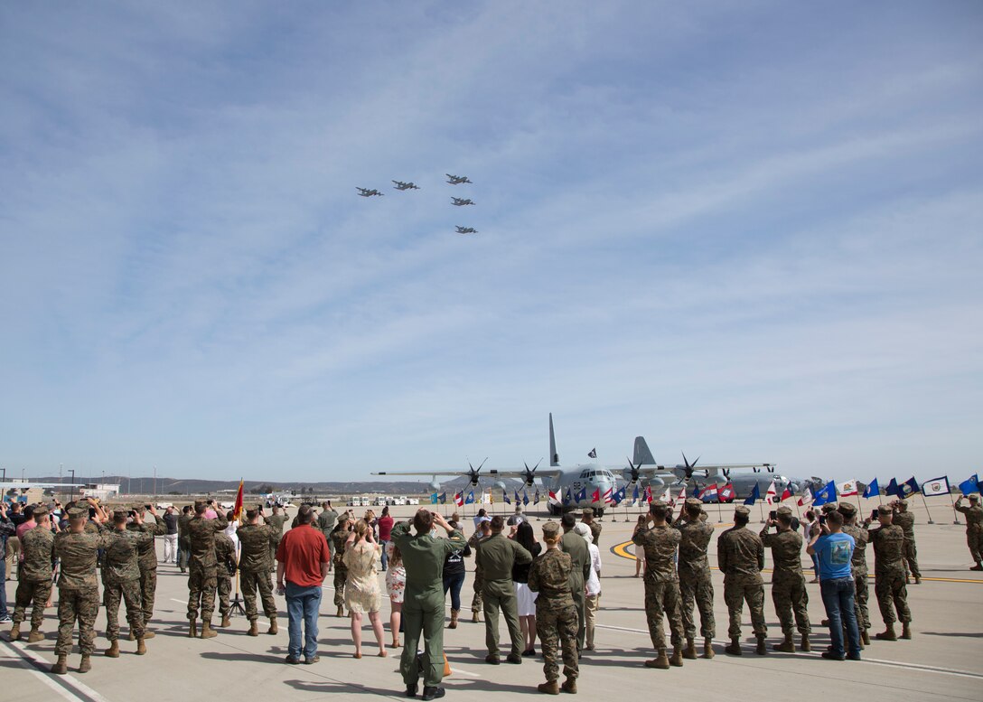 VMGR-352 celebrates their 75th anniversary