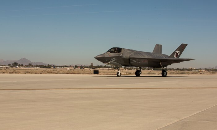 Blasting into the future: VMFA-122 jets forward during its first ...