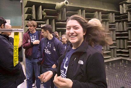 URI, UConn students learn about NUWC Newport’s cutting-edge programs during tour