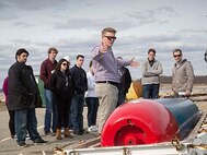 URI, UConn students learn about NUWC Newport’s cutting-edge programs during tour