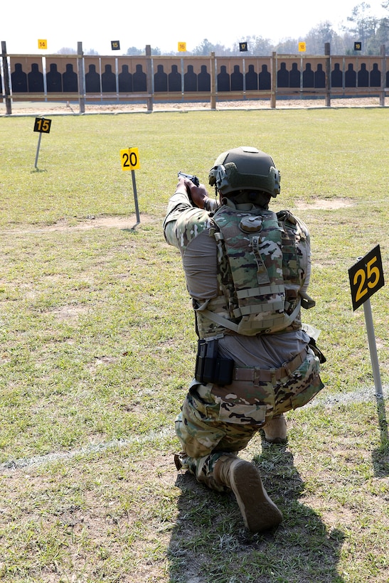 108th Soldier competes in bullseye competition