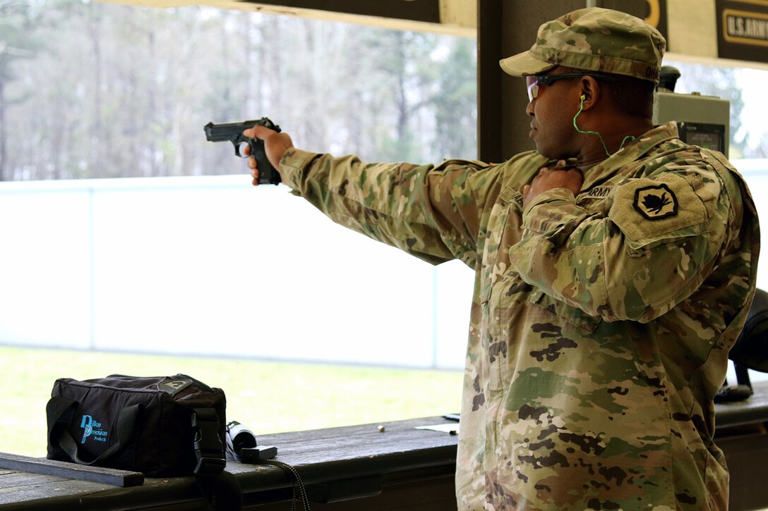 108th Soldier competes in bullseye competition