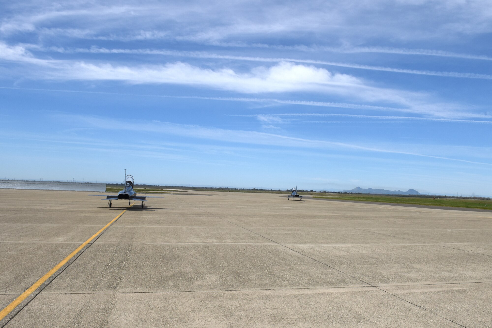 T-38 formation flight over Northern California