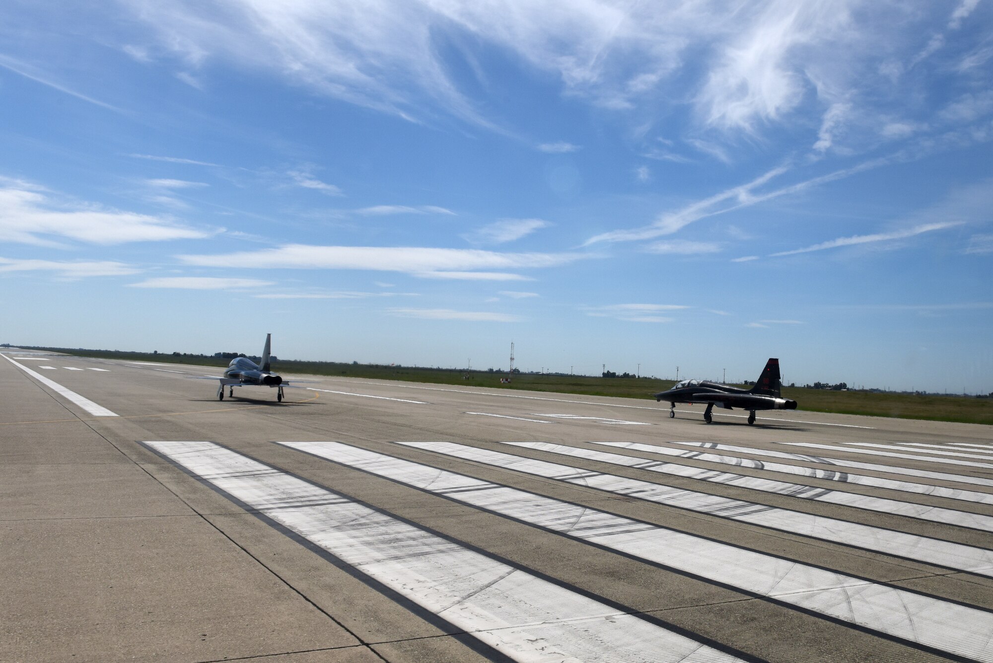 T-38 formation flight over Northern California