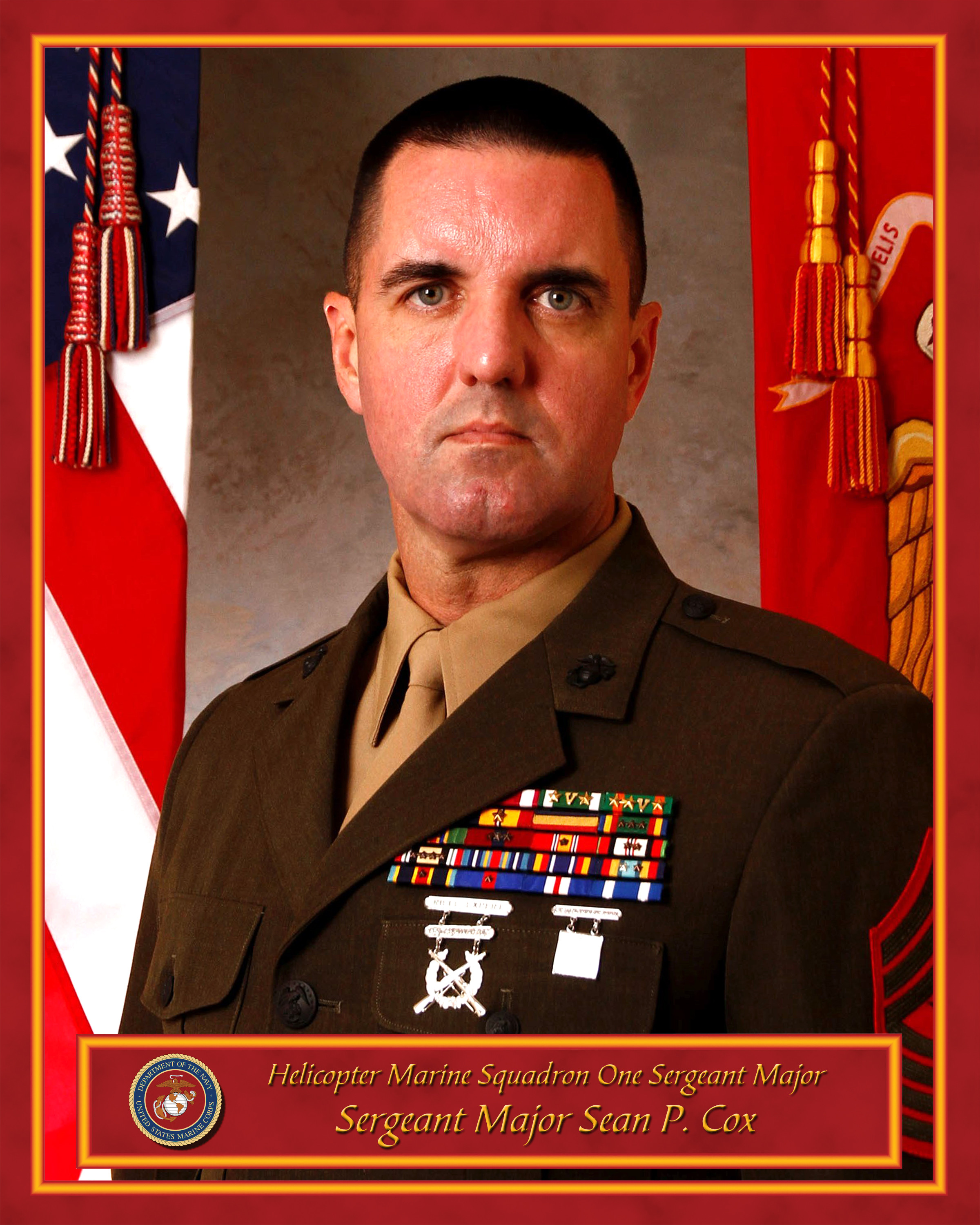 HMX1 Sergeant Major's Biography > Marine Corps Helicopter Squadron One