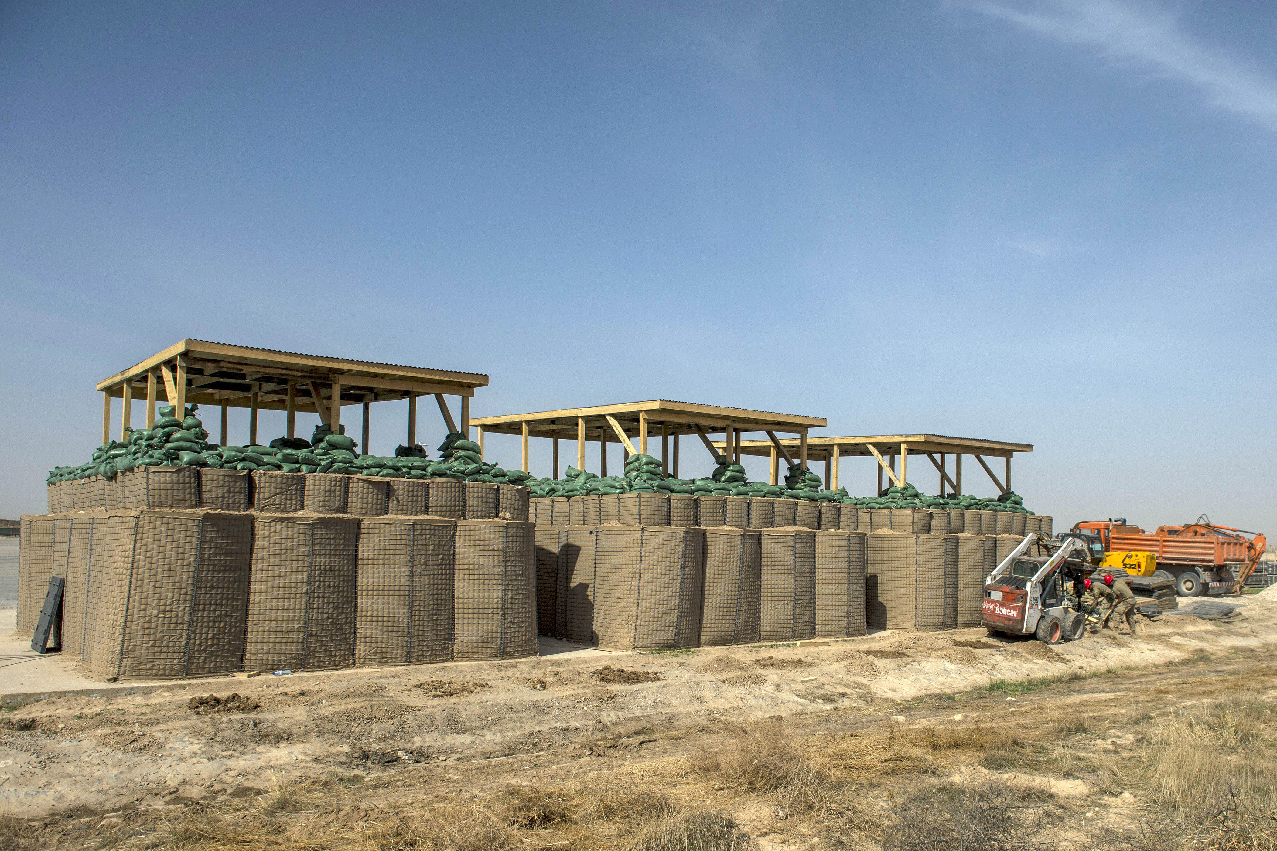 Munition Storage Bunker Construction