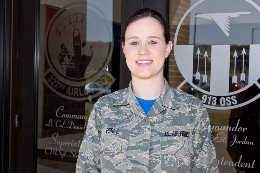 Combat Airlifter of the Week Staff Sgt. Danielle Noelle Perez