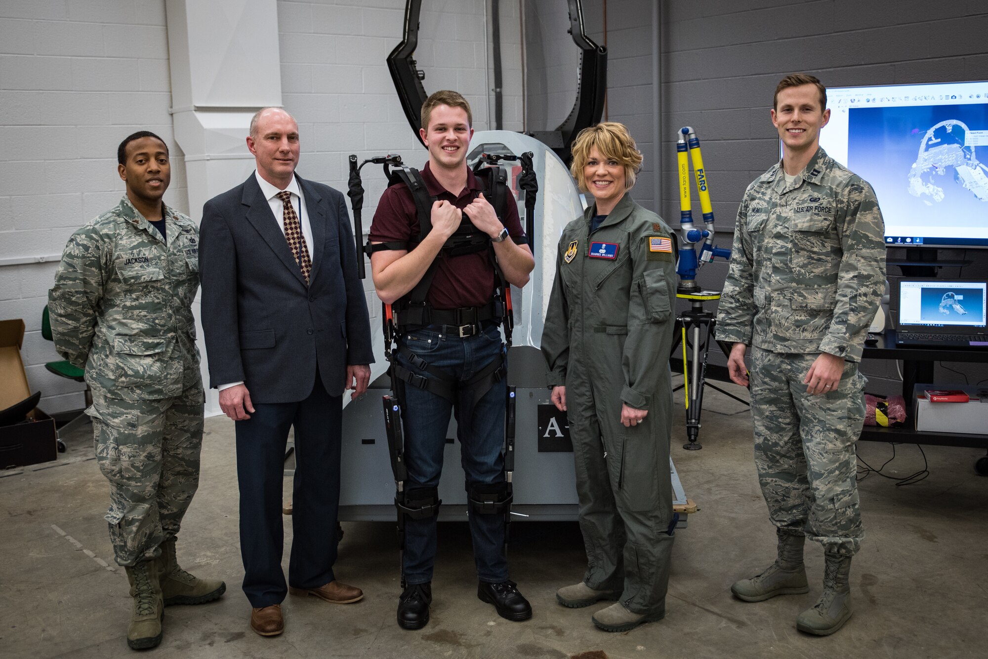 Maj. Williams and her team