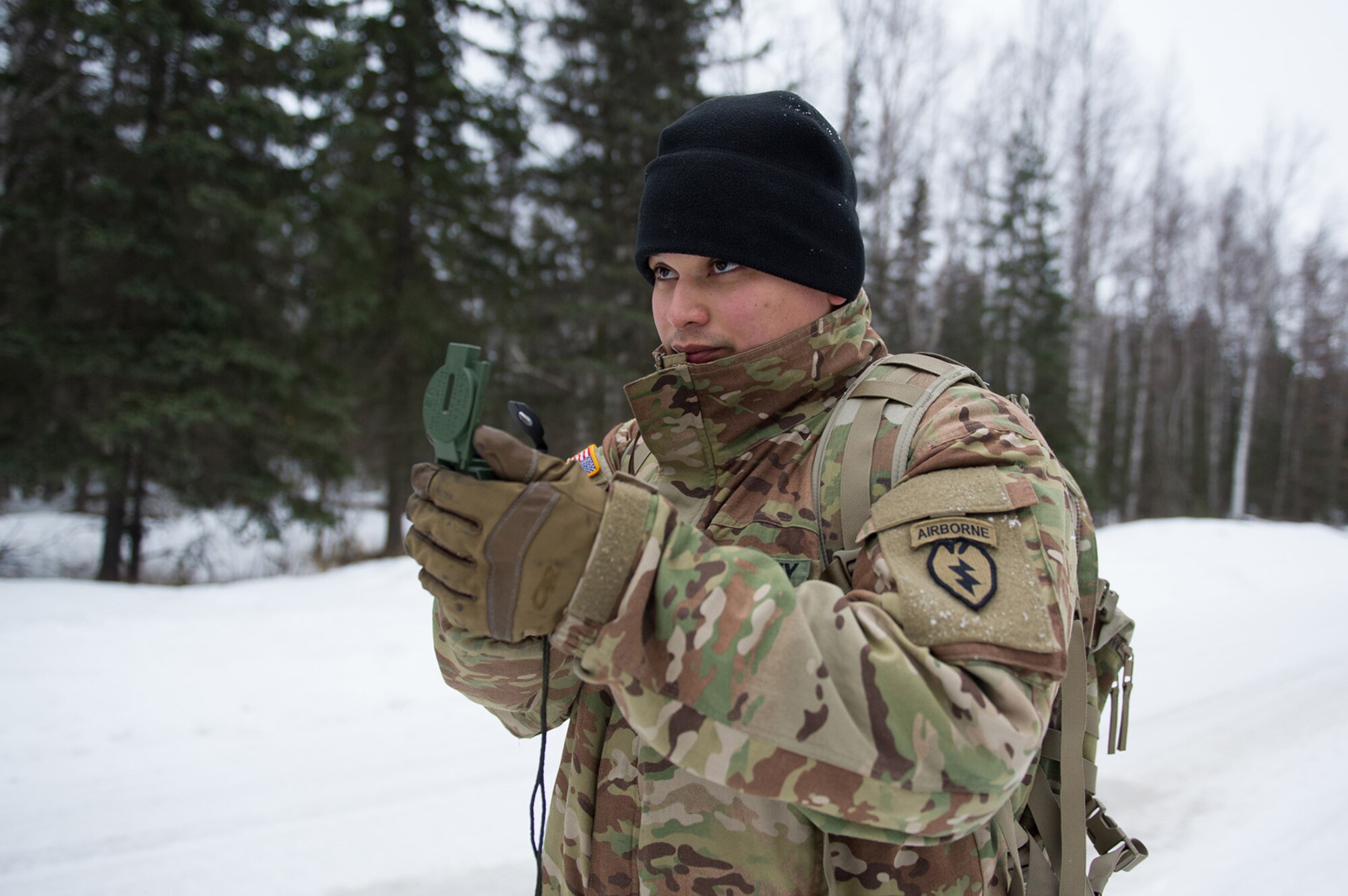 JBER Paratroopers Conduct Land Navigation Training > Joint