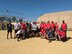 U.S. Airmen assigned to the 496th Air Base Squadron celebrated Black History Month with their annual softball game on Morón Air Base, Spain, Feb. 23, 2018. The Airmen reflected on the important contributions made by African American men and women in athletics and military service. Morón Air Base is the 86th Airlift Wing’s most southern geographically separated unit allowing power projection and reception of force across two continents. (Courtesy photo)