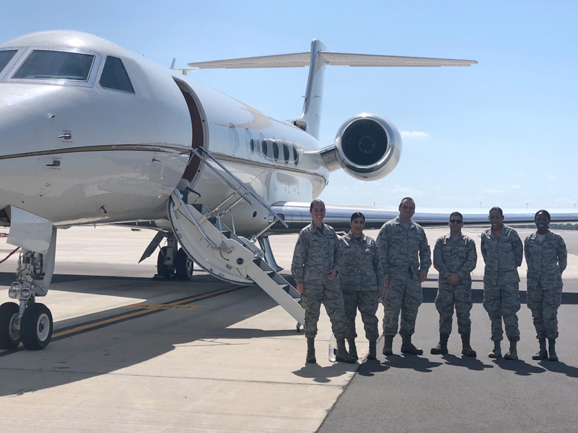 310th Airlift Squadron hosts a squadron tour