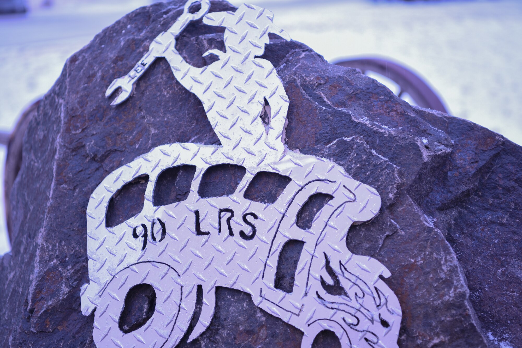 The vehicles maintained and repaired by the 90th Logistics Readiness Squadron are used by Airmen to complete the Air Force mission at F.E. Warren Air Force Base, Wyo., April, 6, 2018. The 90th LRS ensures vehicles are safe and secure by providing quality maintenance. Having professionally trained Airmen to maintain and repair vehicles, reduces cost and allows the Air Force mission to never falter. (U.S. Air Force photo by Airman 1st Class Abbigayle Wagner)