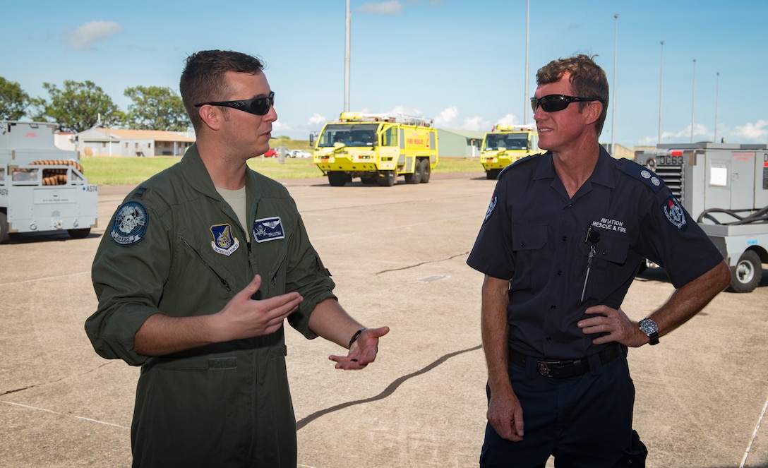 U.S. forces intergrate with Australian during EAC at RAAF base Darwin