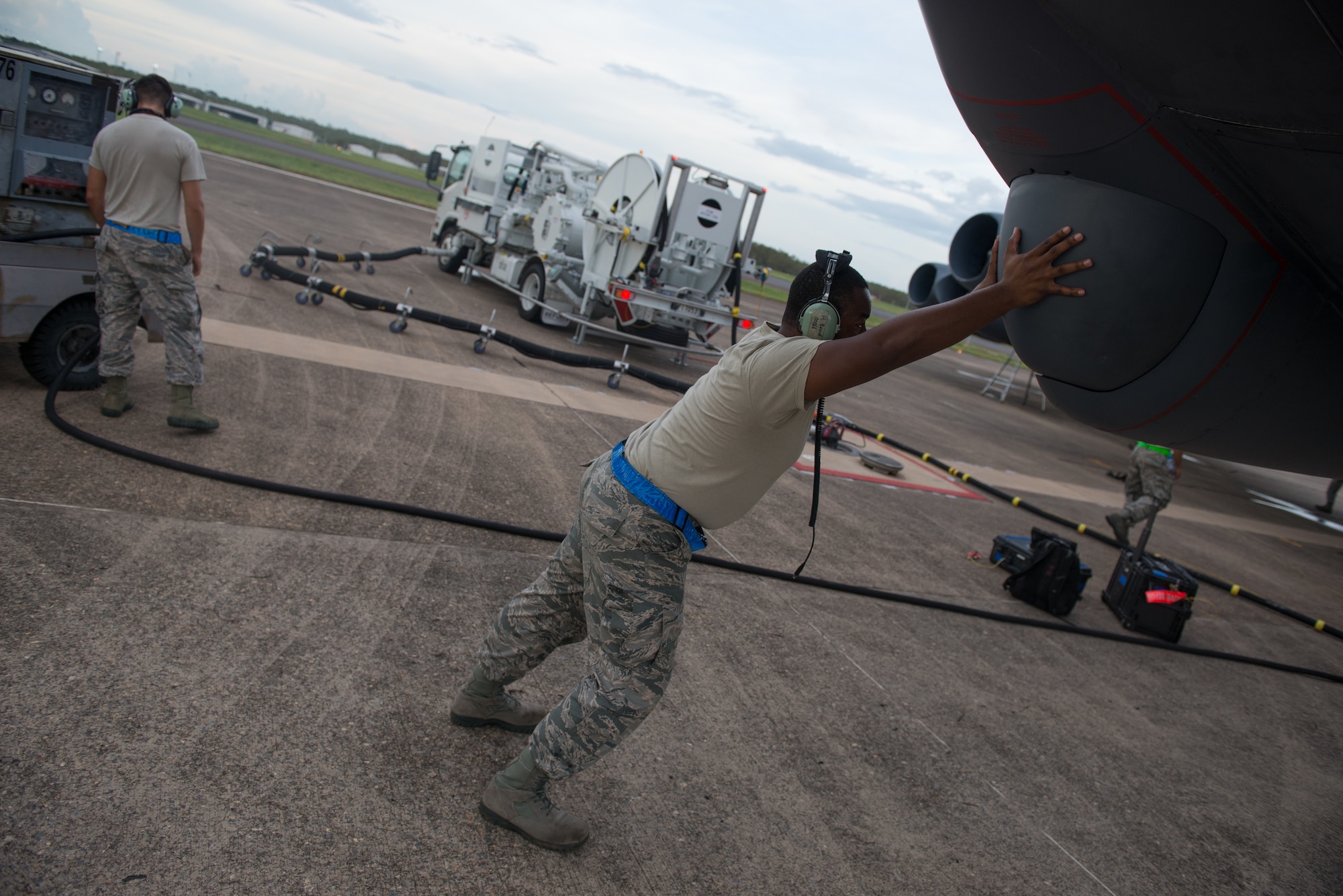 U.S. forces intergrate with Australian during EAC at RAAF base Darwin