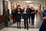 Defense Secretary James N. Mattis hosts Slovenian Minister of Defense Andreja KatiÄ at the Pentagon in Washington, D.C., April 6, 2018. DoD photo by Tech Sgt. Vernon Young Jr.