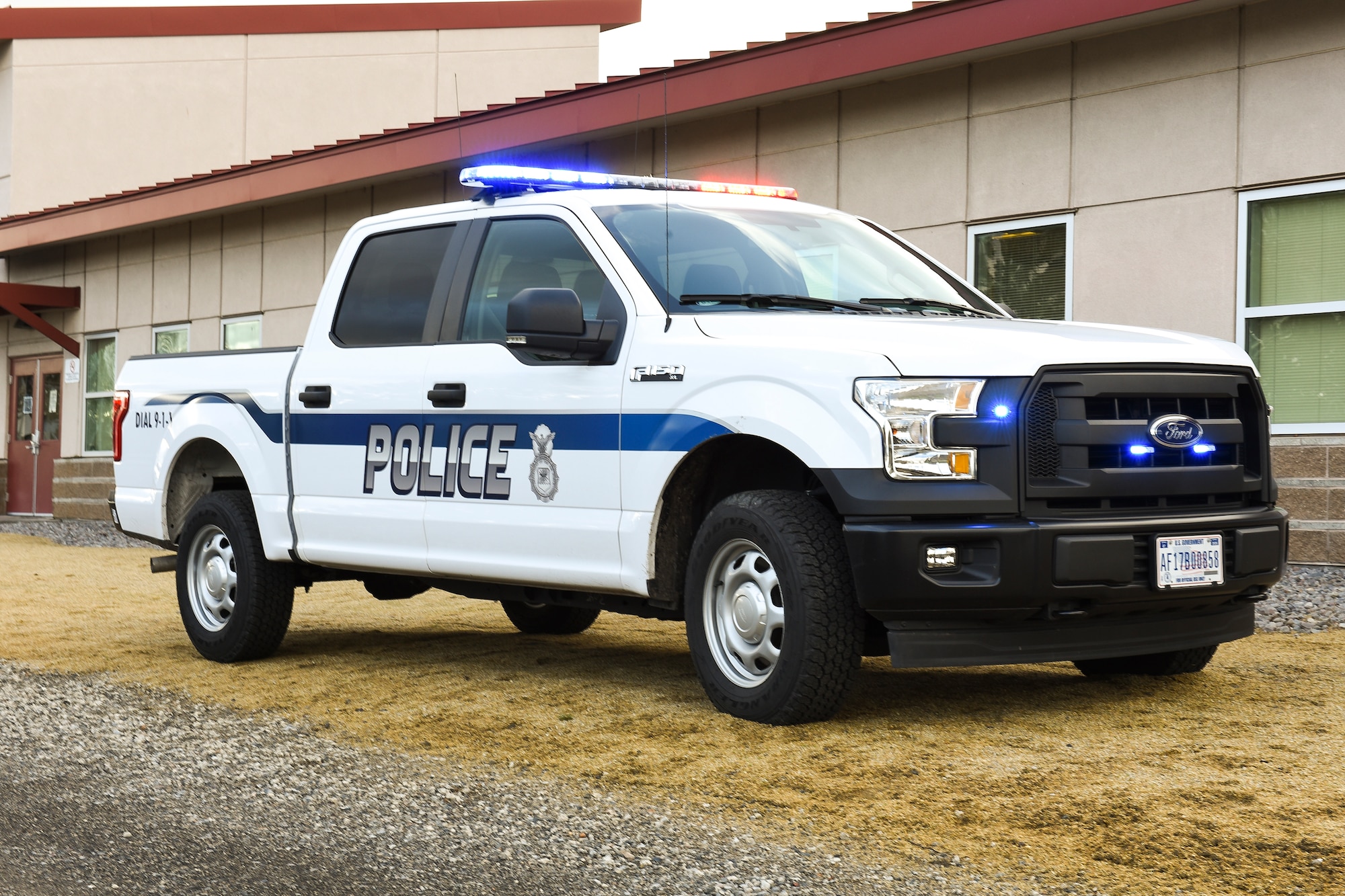 Security Forces Squadron truck