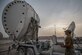 U.S. Air Force Staff Sgt. Joshua Foster, a radio frequency transmissions technician with the 379th Operations Support Squadron, uses a spectrum analyzer to perform diagnostics on a satellite at Al Udeid Air Base, Qatar, Mar. 30, 2018. Silent Sentry protects critical satellite communication links by employing multiple weapons systems for electronic warfare. (U.S. Air National Guard photo by Master Sgt. Phil Speck)